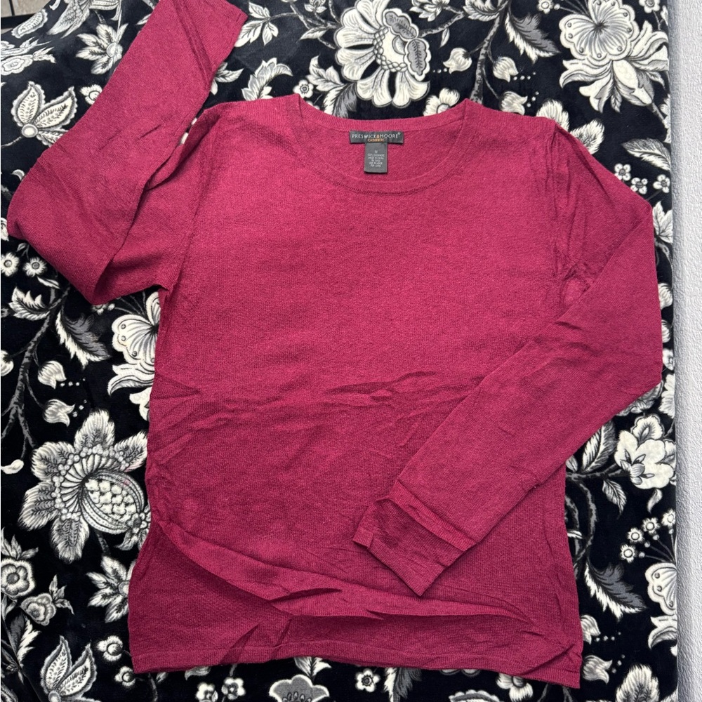 Preswick & Moore Rich Crew Neck Sweater